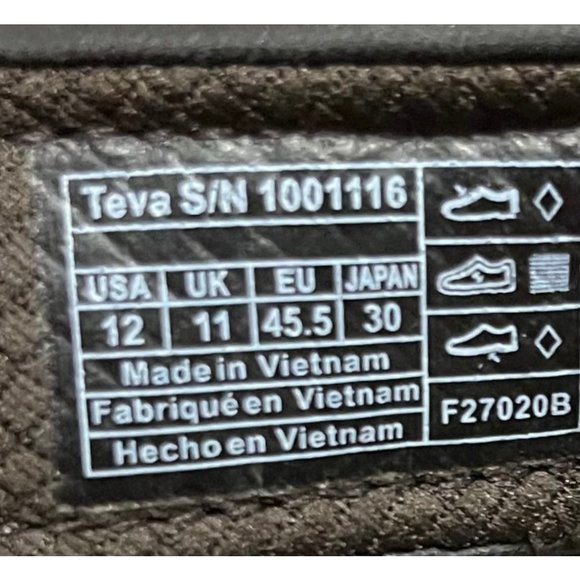 Teva Men Forbay Fisherman   Sport Hiking Sandal S/N 1001116 Size 12 main image 4